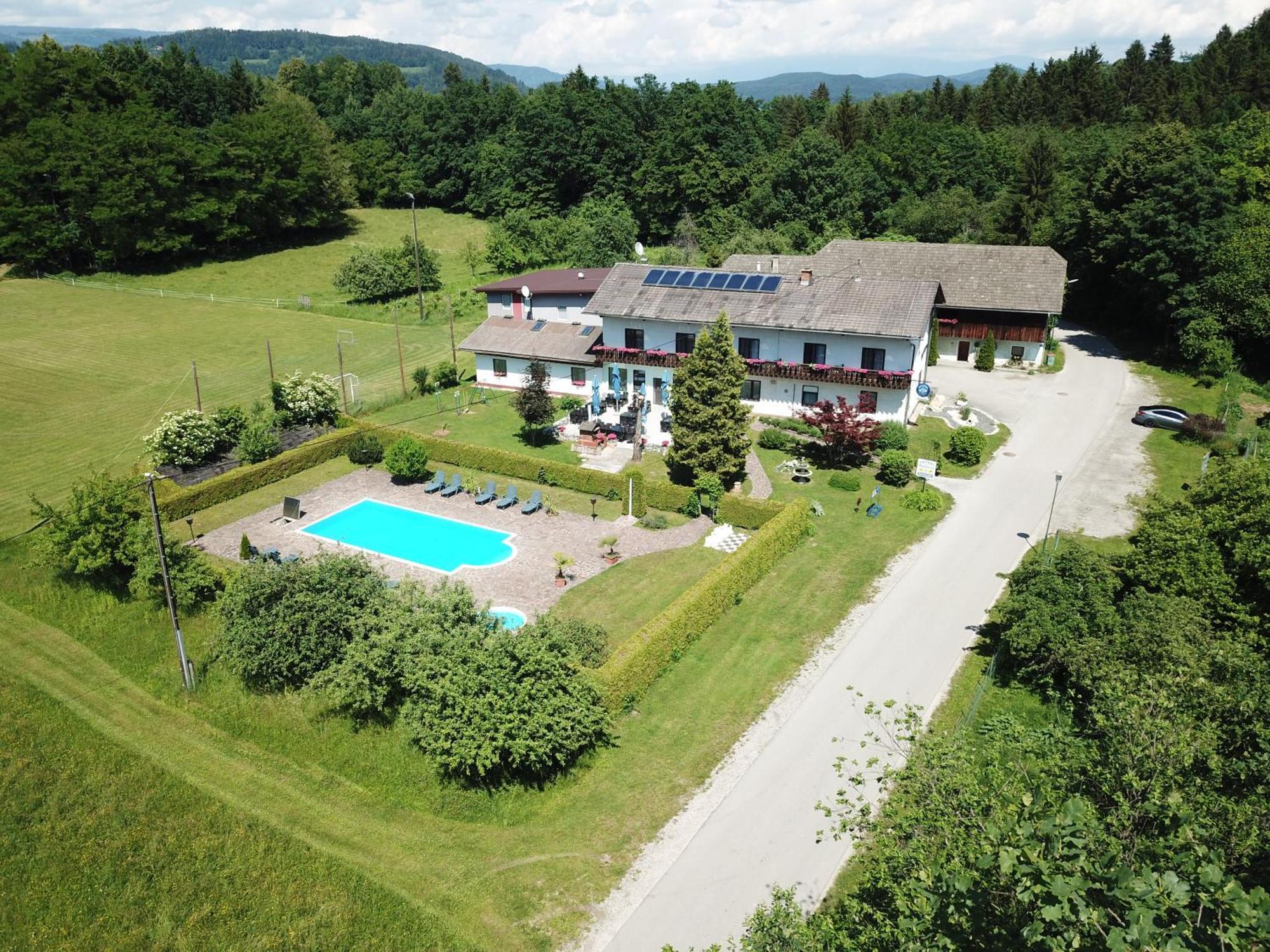 Gasthof Waldwirt Sankt Kanzian am Klopeiner See Buitenkant foto
