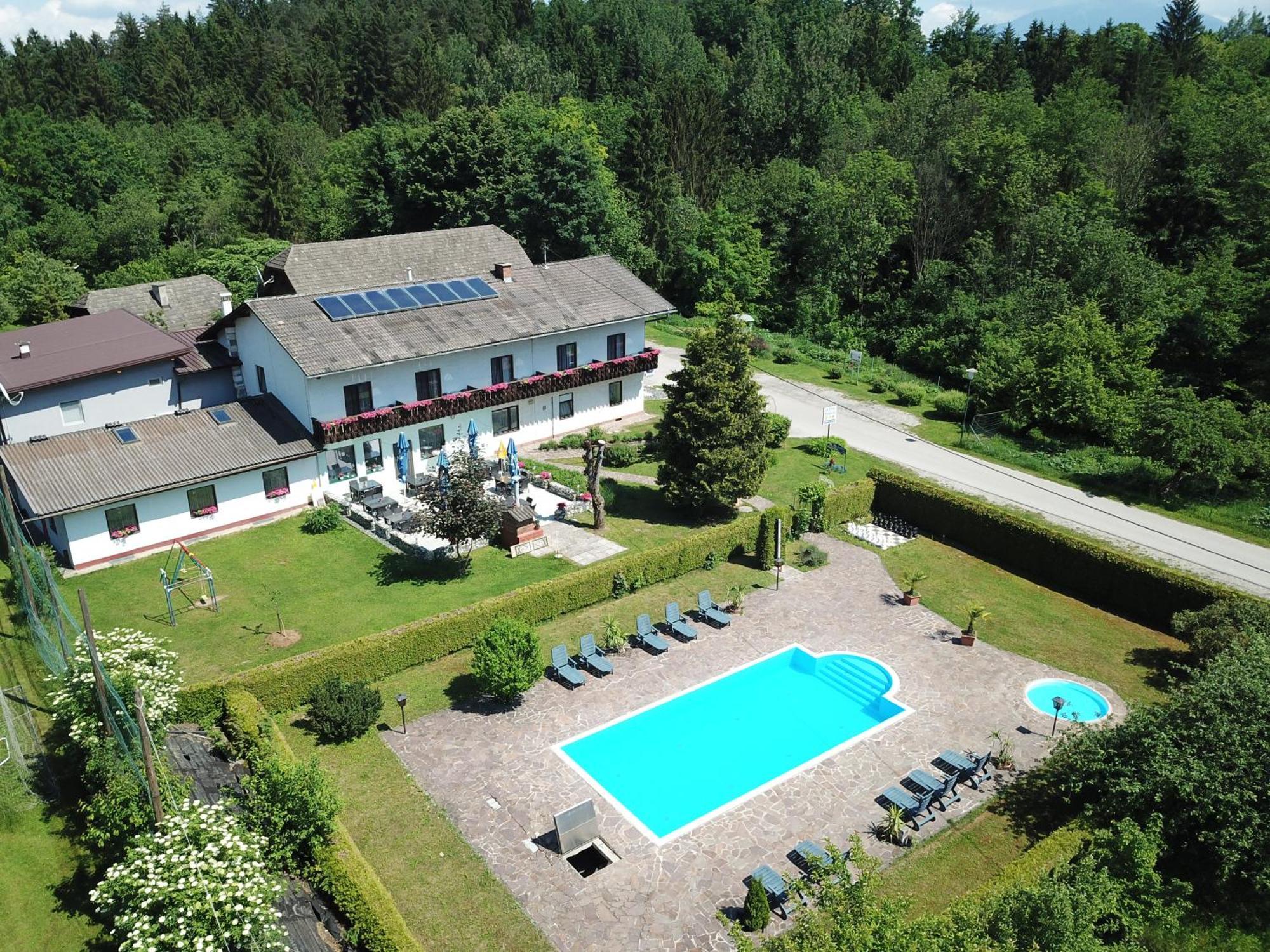 Gasthof Waldwirt Sankt Kanzian am Klopeiner See Buitenkant foto